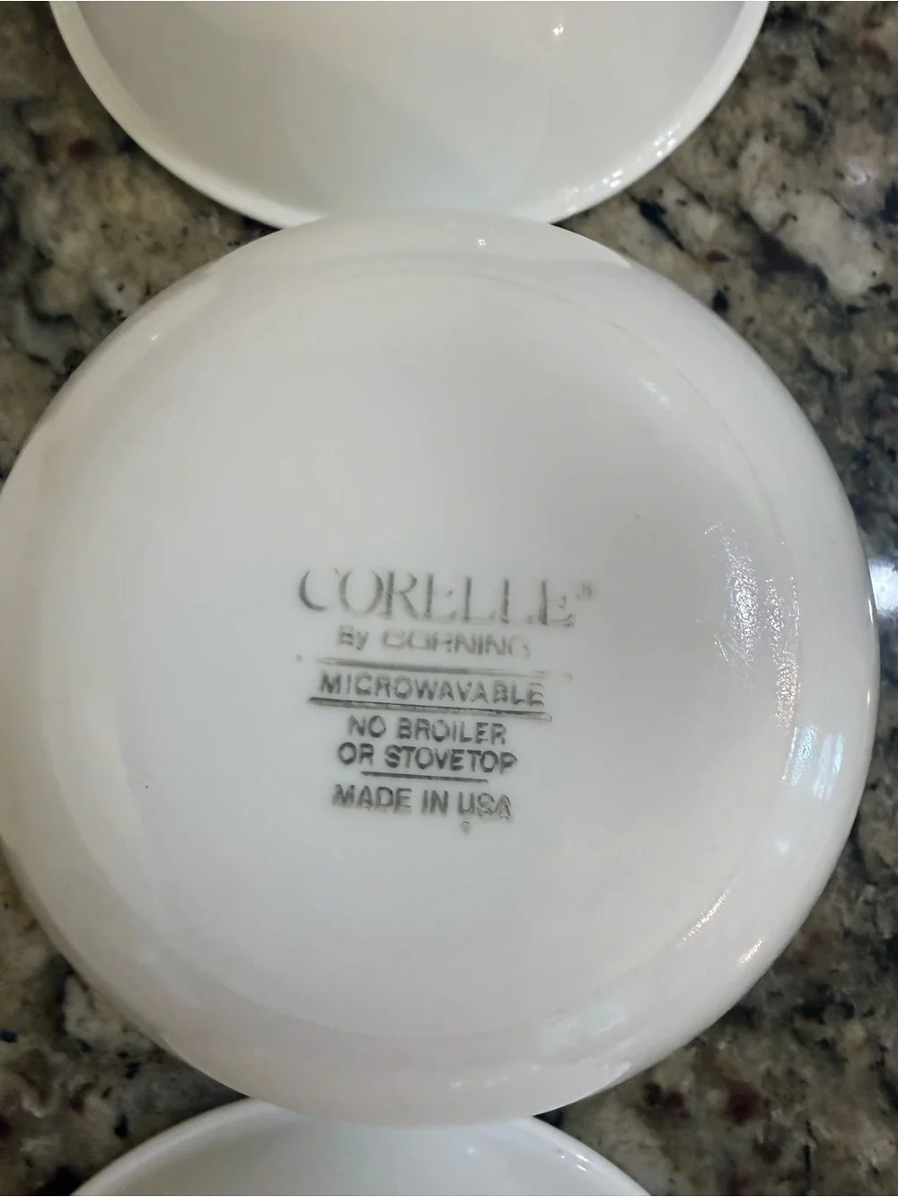 Corelle Winter Frost White Plain White Soup Cereal Bowls - Set of 6